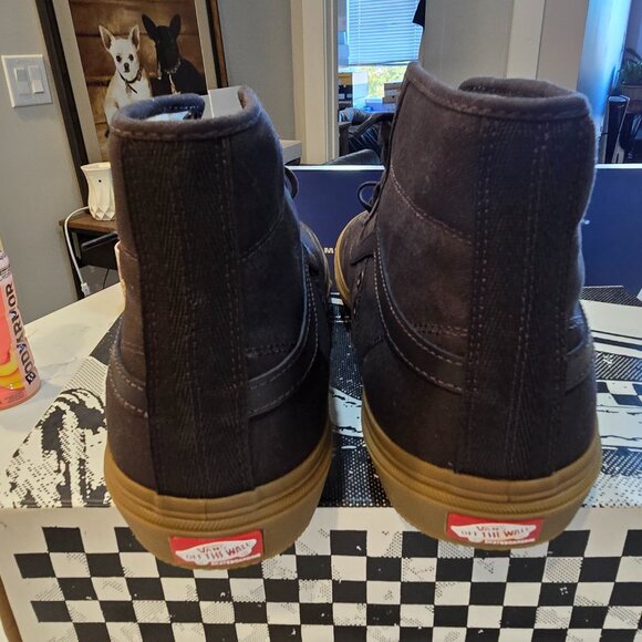 VANS Skate Gilbert Crockett High Brown/Gum VN0A2Z3MB7G Shoes Mens 13 NEW - Picture 10 of 14